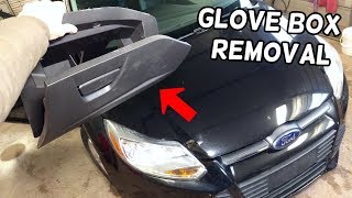 HOW TO REMOVE GLOVE BOX ON FORD FOCUS MK3 2012 2013 2014 2015 2016 2017 2018