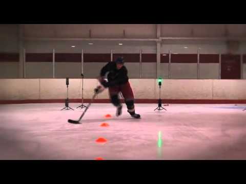 Ice Hockey Drills using Smartspeed Reactive Coaching System
