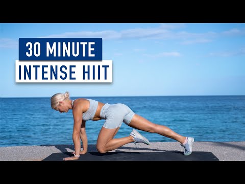 30 MIN KILLER HEAD TO TOE HIIT Workout - NO REPEAT - with weights - high intensity - advanced