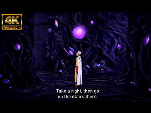 Saitama searches entire Alien Ship for Boros【4K 60FPS】 One Punch Man