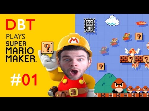 Flappy bird in Mario? - DBT PLAYS mario maker #01