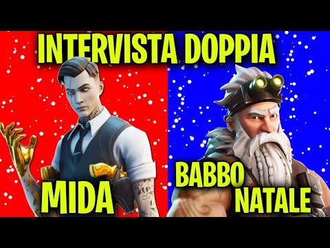 INTERVISTA DOPPIA MIDA E BABBO NATALE - Fortnite