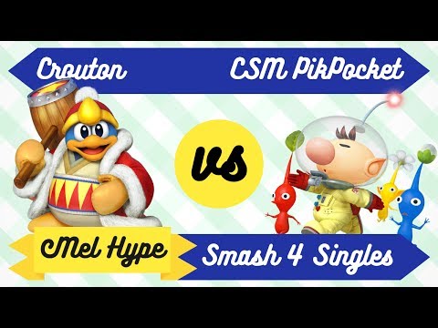 Mel Hype 3.2 - Crouton (Dedede, ROB) vs CSM PikPocket (Olimar) - WR1