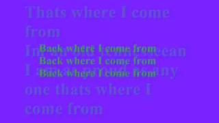 kenney chesney-Back where i come from with lyrics!!