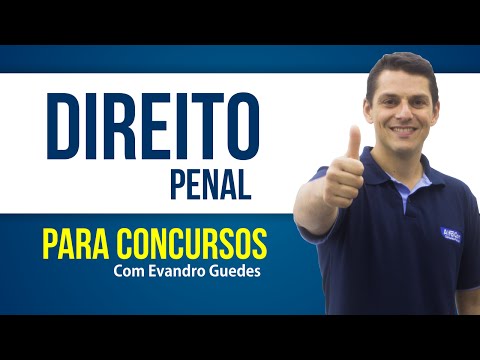 Aula de Direito Penal para Concursos Públicos - Prof. Evandro Guedes - AlfaCon