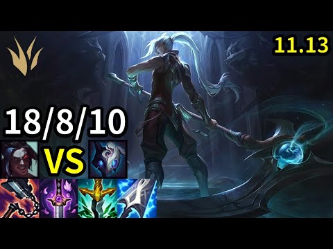 Kayn Jungle vs Kindred - KR Master | Patch 11.13