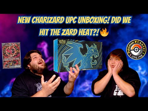 WE OPENED THE NEW CHARIZARD UPC! 🔥 Pokémon Center UPC Battle & INSANE HITS!#pokemoncenter #charizard