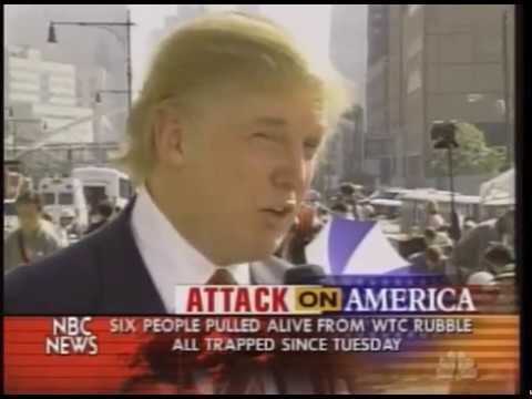 Donald Trump interview 2 days after 9/11 at ground zero Video