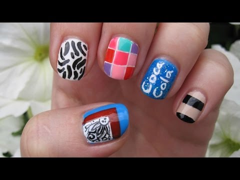 Kpop: Nine Muses/9MUSES (나인뮤지스) - Hurt Locker (다쳐) nail art
