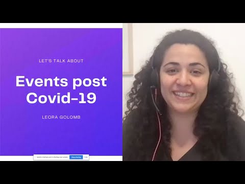 How To Go Back To Offline Events Post Covid And Keep Your Community Safe | Leora Golomb