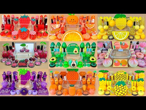 9 in 1 Video BEST of COLLECTION FRUIT SLIME 🍓🍊🍋 💯% Satisfying Slime Video 1080p