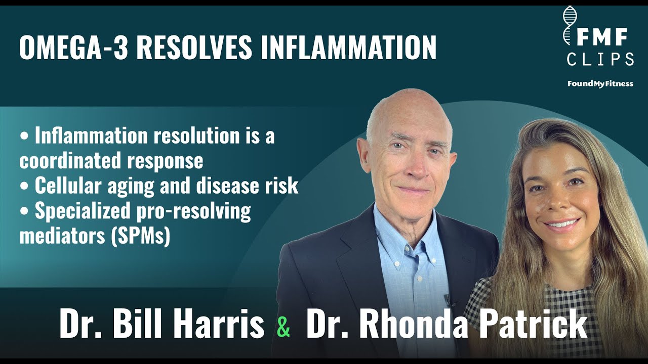 Is omega-3 beneficial because it resolves inflammation?