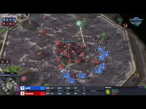 ESPORTS games : Starcraft II - Scarlett [Z] vs Puck [P] in StarCraft 2 WCS Fall 2019