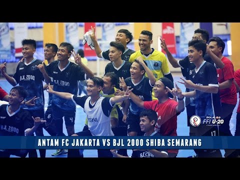 Antam FC (2) vs (3) BJL 2000 Shiba Semarang - Highlight Bolalob FFI U-20