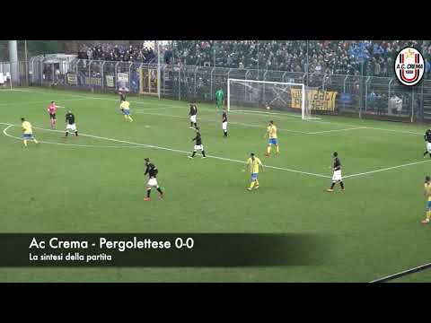 AC CREMA vs PERGOLETTESE 0-0 (25/11/2018) - La sintesi della partita