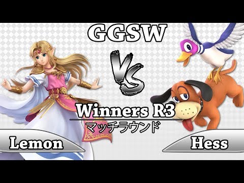 GGSW 132 - Lemon (Zelda) Vs Hess (DuckHunt) Smash Ultimate Winners R3
