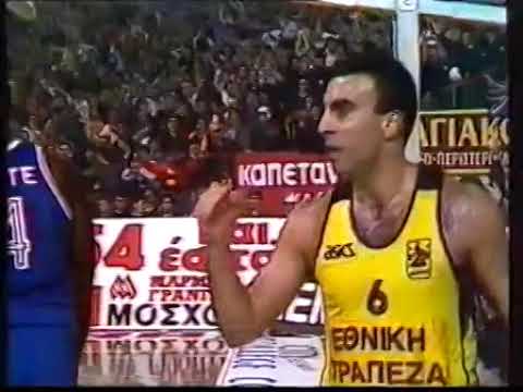 Aris Maccabi Tel Aviv 98 81 1989 Galis Giannakis Jones Vrankovic Barlow