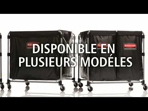 Chariot à linge pliant - X-Cart RUBBERMAID