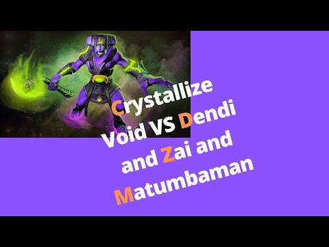 Crystallize Void VS Dendi and Zai and Matumbaman What A Game Outstanding Gameplay Average MMR 8921