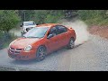 Dangerous Pass On Blind Curve On Gravel