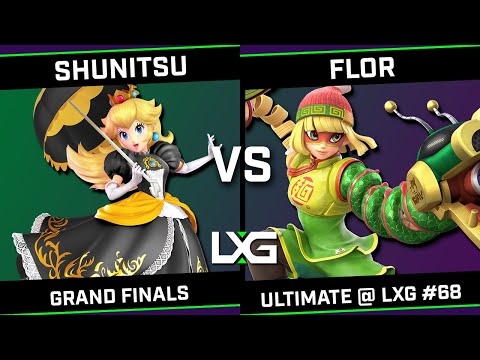 Smash Ultimate @ LXG 68 - GRAND FINALS - Shunitsu (Peach/Jigglypuff) vs FLOR (Cloud/Min Min)