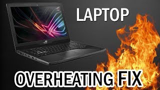 How to FIX Overheating Issue of Asus Rog gl503VM Gaming Laptop Without Performance Drop