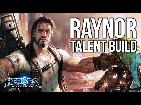 Heroes of the Storm: "Raynor's Raiders" Raynor Talent Build Guide! (Gameplay)
