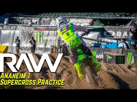 Anaheim 1 Supercross Practice RAW - Motocross Action Magazine