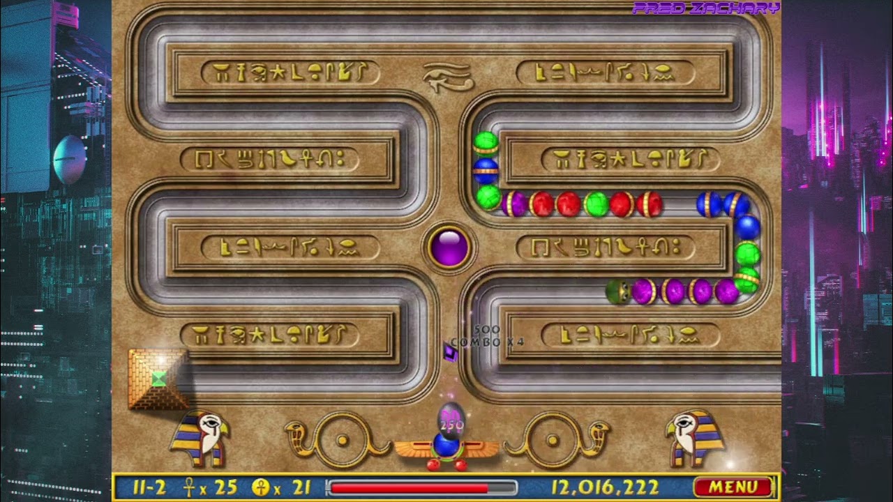 Luxor (2005) | Adventure Mode - Stage 11 [The Hermit's Advice] (Cataracts)