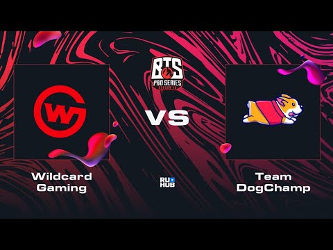 Wildcard Gaming vs Team DogChamp, Dota 2 BTS Pro Series 10, bo2, game 1 [Lost]