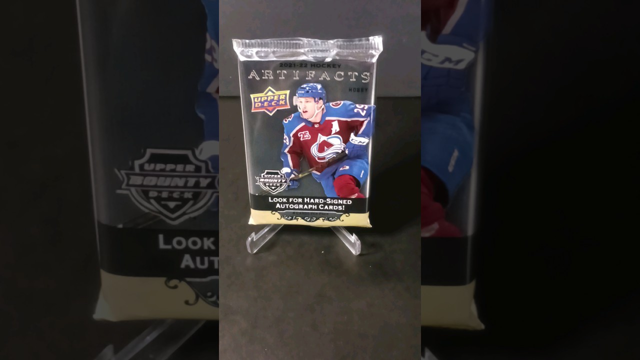2021-22 UPPER DECK ARTIFACTS HOBBY PACK BREAK #hockeycards #upperdeck #artifacts