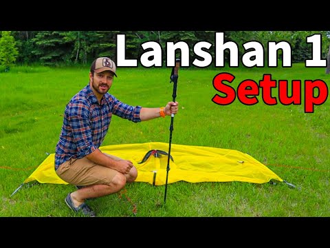 3F UL LANSHAN 1 TENT - Setup Tips and Tricks