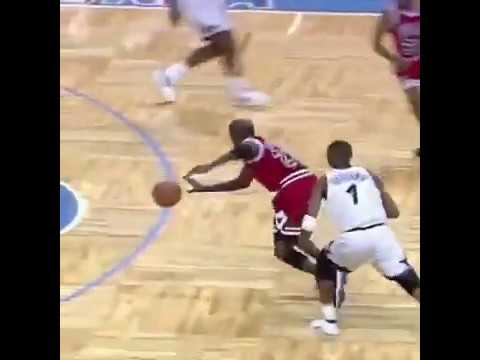 Michael Jordan’s iconic ball fakes