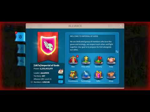 RoK KvK 1 Lost Kingdom 109 Conquering 1869 LvL 5 Pass (1/2)