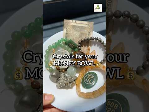 Crystals for MONEY BOWL #crystals #trending #shorts #money