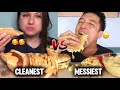 CLEANEST Vs MESSIEST Food Mukbangs