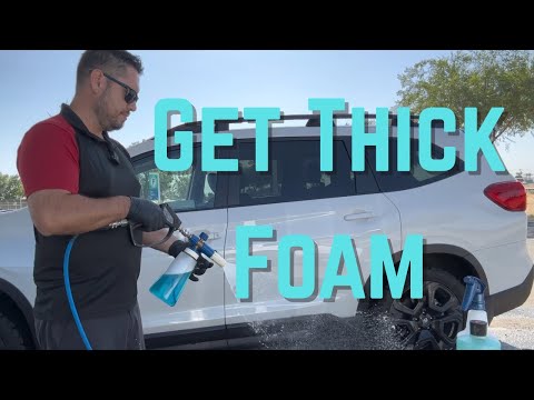 Quick Guide On How To Use Foam Cannon | MJJC Foam Cannon