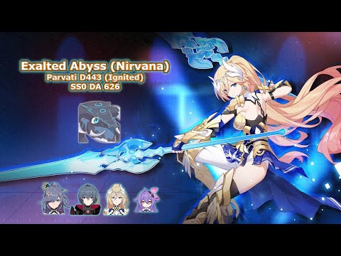 [HI3-5.4] ExAbyss Nirvana - Parvati D443 (Counter) - SS0 DA(626)