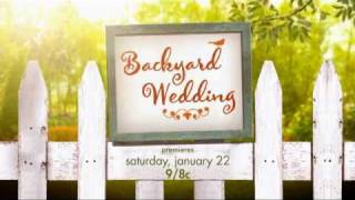 EXCLUSIVE - Backyard Wedding - Hallmark Channel Original Movie - Promo
