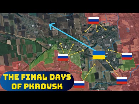 "Final Days Of Pokrovsk"  Kalibrated Ukraine War Map Update 10/21/2025