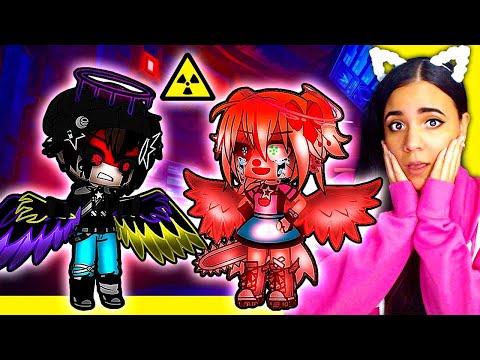 💜💚 Elizabeth Afton and CC Afton FULLY INSANE for 24 Hours! 💜💚 FNAF Gacha Club Mini Movie Reaction