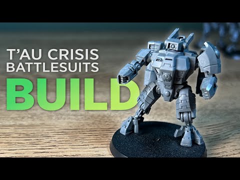 Noob Builds His First Crisis Battlesuits | Warhammer Build