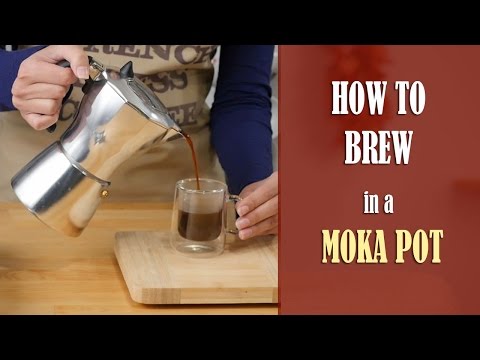 How to make Moka Pot Coffee with Stovetop Espresso Coffee Maker