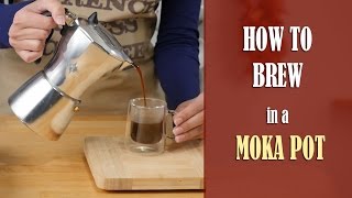 How to make Moka Pot Coffee with Stovetop Espresso Coffee Maker