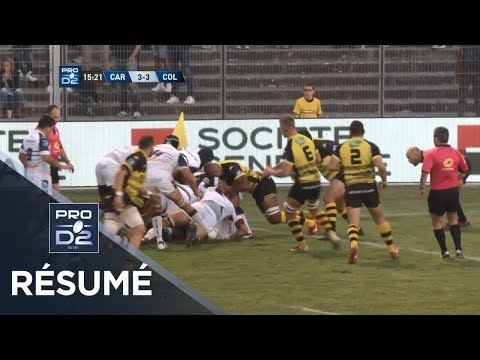 PRO D2 - Résumé Carcassonne-Colomiers: 25-20 - J4 - Saison 2018/2019