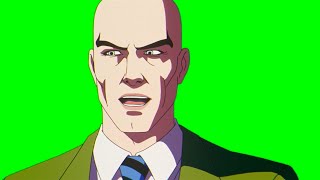 Professor X "why? says who? who made up these silly rules?" X-Men '97 green (pink) screen