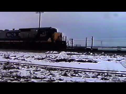 Classic Railroad Series 1211 - Conrail and CSX Action At Gary, IN (97-98)