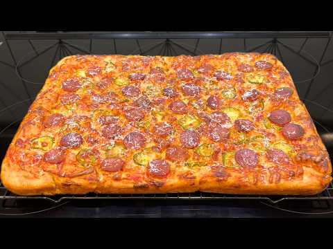 The Best No Knead Pizza Recipe - Easy & Delicious Sheet Pan Pizza