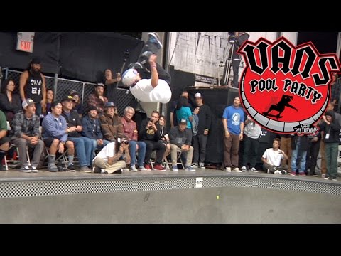 Le run gagnant de Pedro Barros à la Vans Pool Party 2016, dans le bowl de Combi