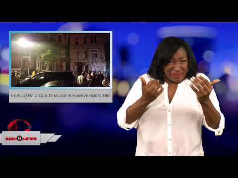 6 children, two adults killed in massive house fire (ASL - 8.26.18)